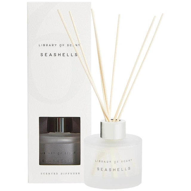 M&S Seashells White Mix reed diffuser 100ml, imported from the UK