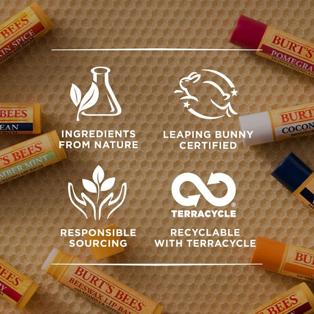 Burt's Bees pomegranate lip balm 4.25g - British product
