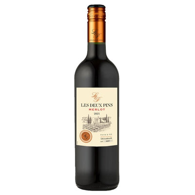 Les Deux Pins Merlot Red Wine 75cl