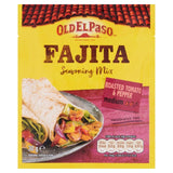 Old El Paso Roasted Tomato & Peppers Fajita Seasoning Mix 30g, imported from the UK