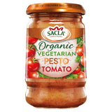 Sacla Organic Tomato Pesto 190g (British brand)