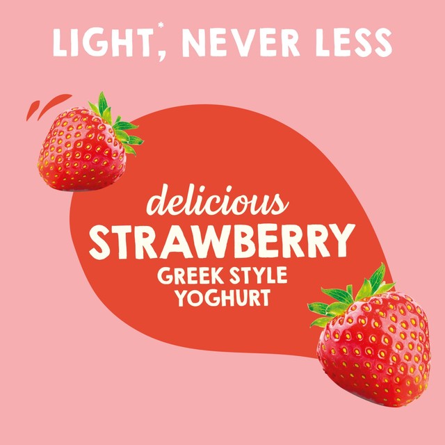 Light & Free strawberry yoghurt multipack 460g, UK version