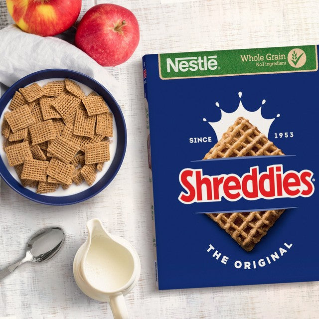Nestle Shreddies Original breakfast cereal 630g (British brand)