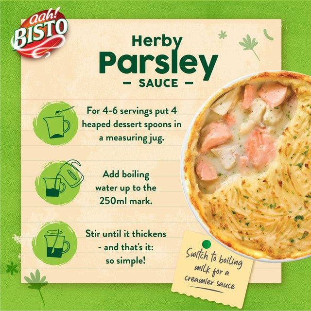 Bisto parsley sauce mix granules 185g - British product