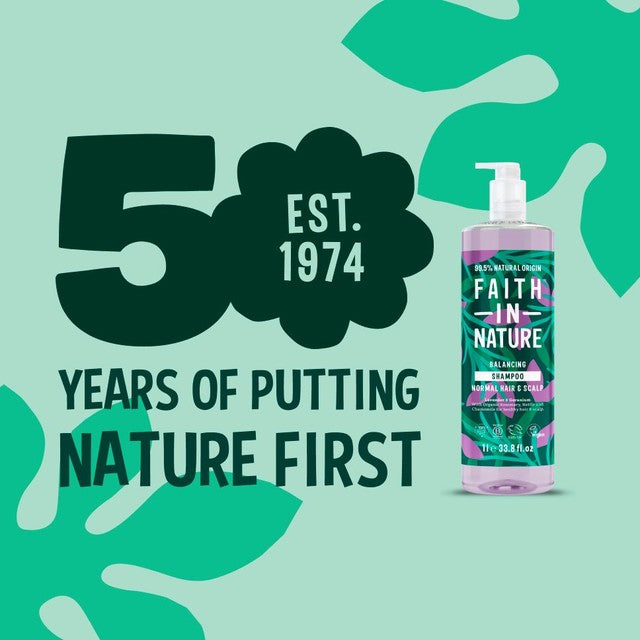 Faith In Nature shampoo Lavender & Geranium 1L - British product