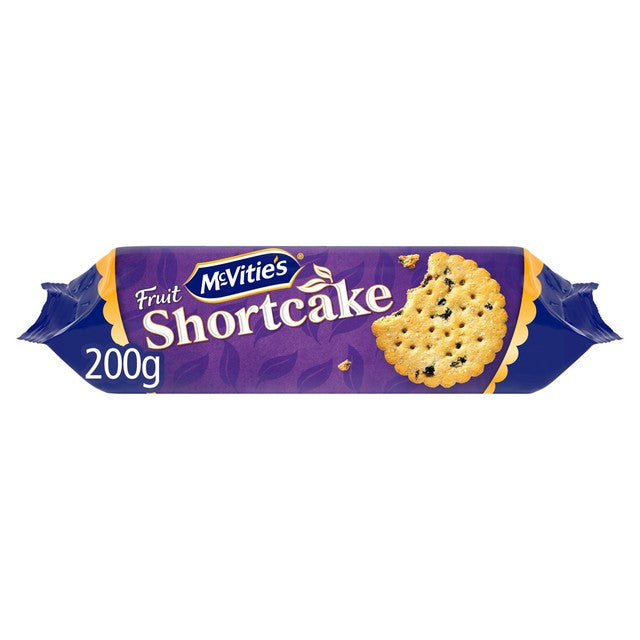 McVitie's fruit shortcake biscuits with currants 200g, imported from the UK