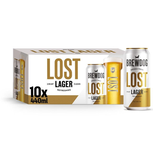 BrewDog Lost Lager 440ml multipack - British product