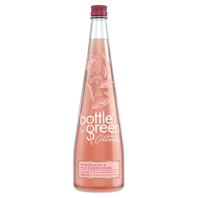 Bottle Green Pomegranate & Wild Elderflower Presse sparkling drink 750ml - British product