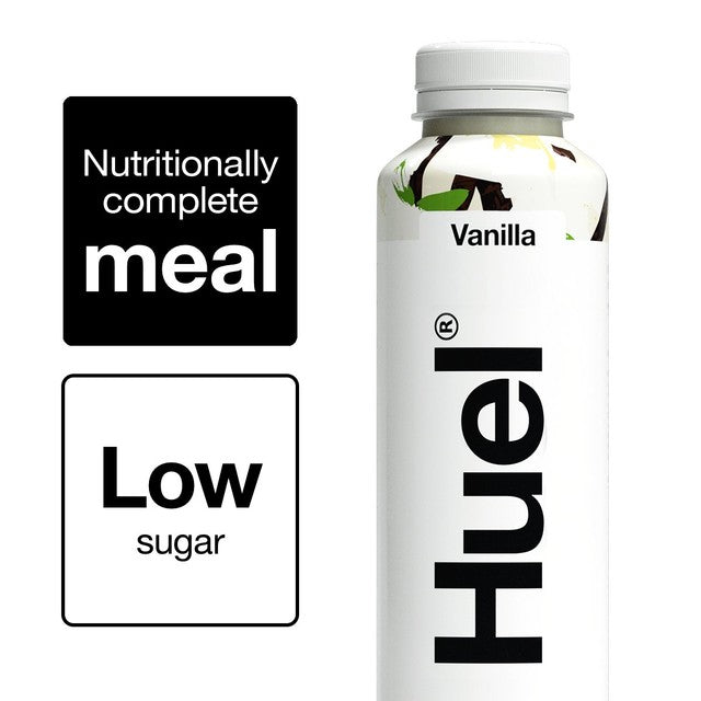 Huel Vanilla meal replacement shake 500ml, UK version
