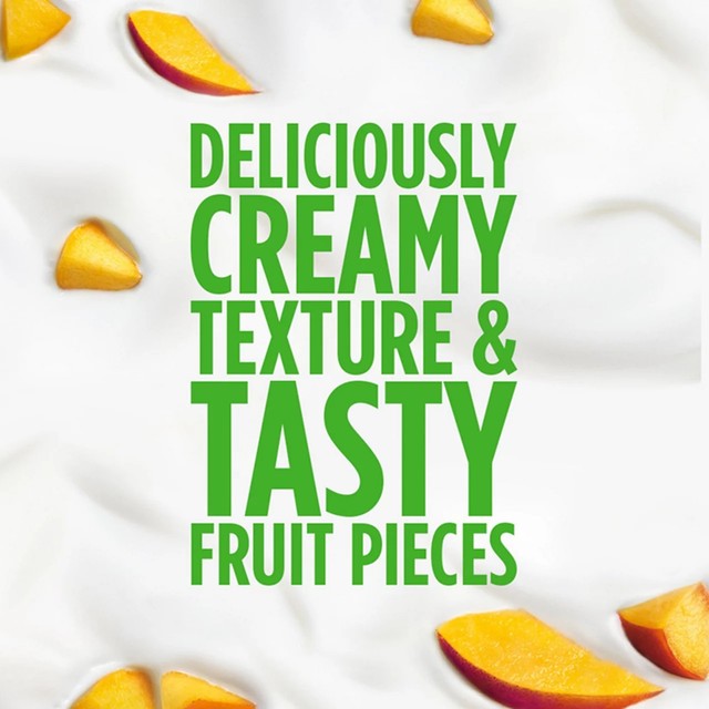Activia Peach Fat Free Yoghurt Multipack 4 x 115g - British product