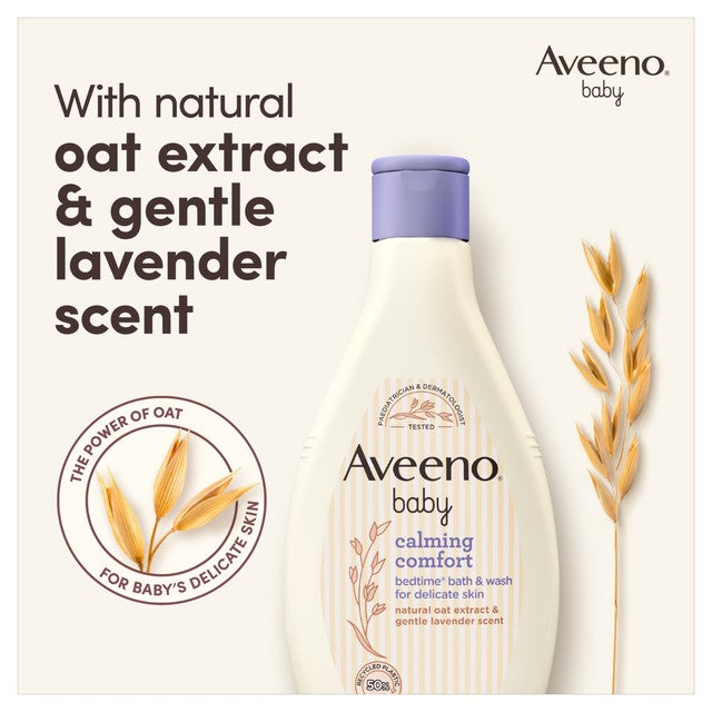 Aveeno Baby Calming Comfort Bedtime Bath & Wash 250ml - British product