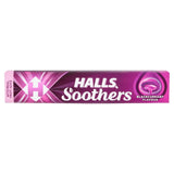Halls Soothers blackcurrant flavour sweets 45g, UK version