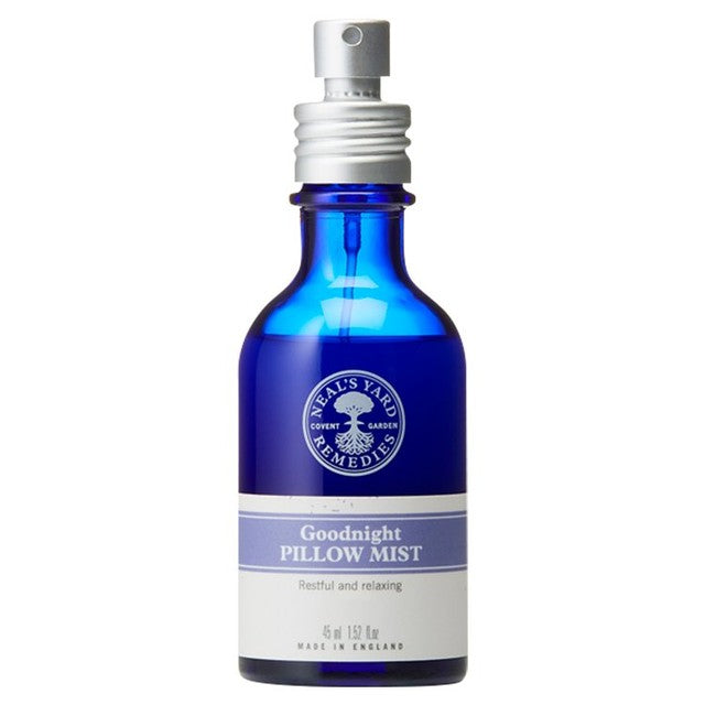 Neal's Yard Remedies Goodnight Pillow Mist 45ml, imported from the UK