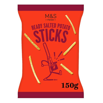 M&S Ready Salted Potato Sticks 150g