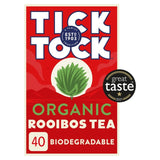 Tick Tock rooibos redbush tea bags 40 pack (British brand)