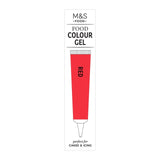 M&S red food colouring gel 19g, imported from the UK