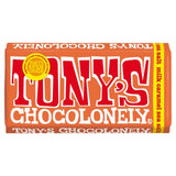 Tony's Chocolonely Milk Chocolate Caramel Sea Salt Bar 180g (British brand)