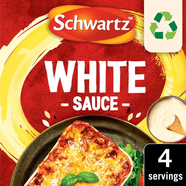 Schwartz white sauce mix 25g (British brand)
