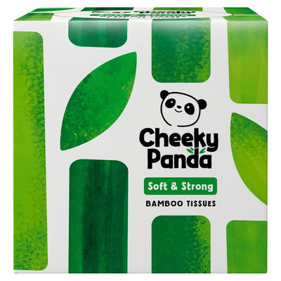 The Cheeky Panda Natural Bamboo Facial Tissues 56 Pack