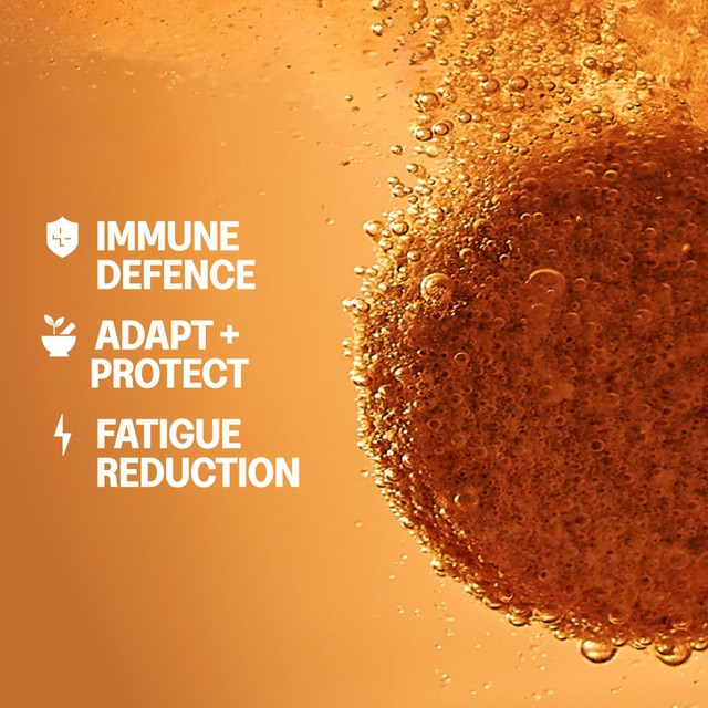 Tonic immunity raspberry effervescent tablets 20 tablets (British brand)