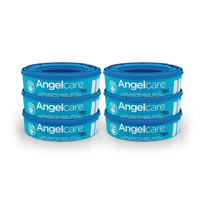 Angelcare refill cassettes multipack of 6 - British product