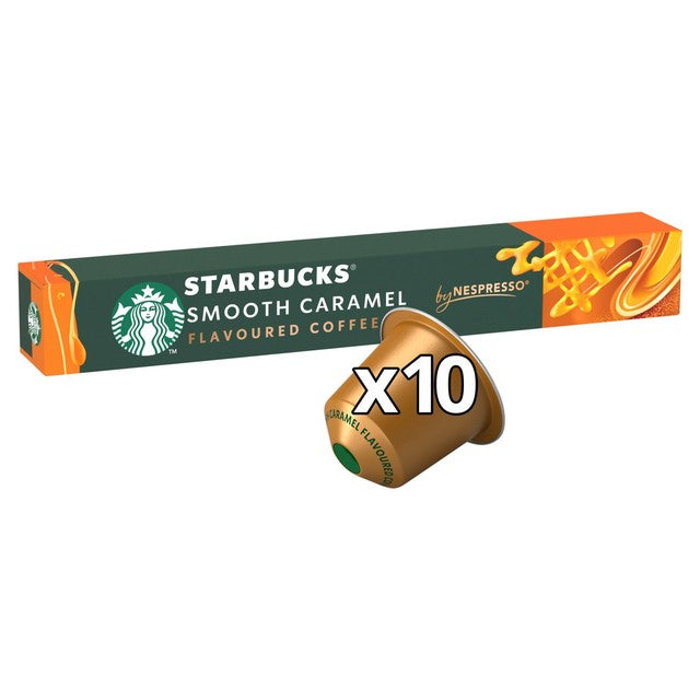 Starbucks caramel coffee capsules 10 pods (British brand)