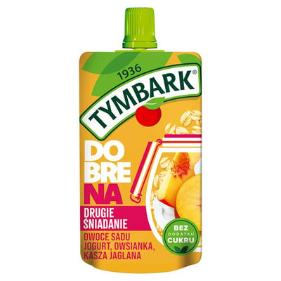 Tymbark Mousse Fruits of the Orchard Yoghurt Cereals 100g