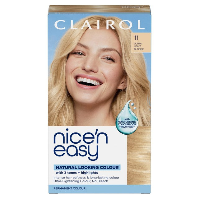 Clairol Ultra Light Blonde hair dye - British product