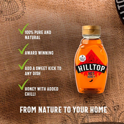 Miel épicé Hilltop Honey au piment 340g
