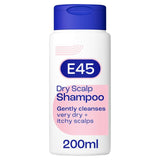 E45 anti-dandruff shampoo for itchy dry scalp 200ml - British product