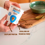 Nush natural almond yogurt 350g, imported from the UK