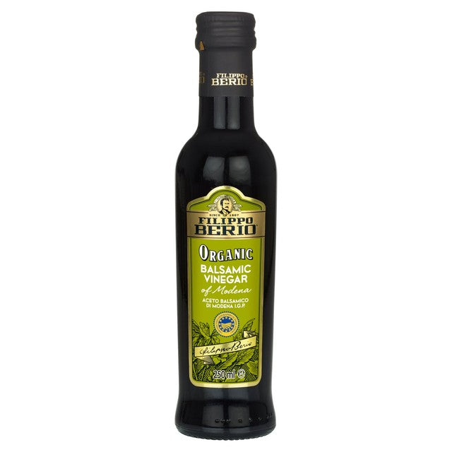 Filippo Berio organic balsamic vinegar of Modena 250ml - British product