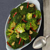 Ocado organic broccoli 335g, imported from the UK