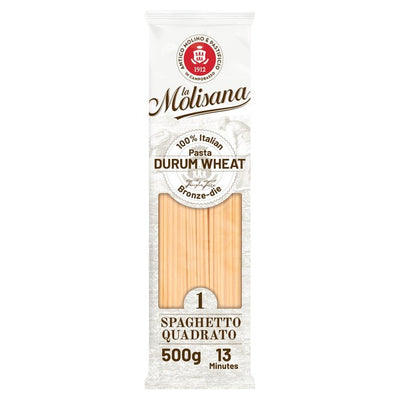 La Molisana Quadrato Square Spaghetti Dry Pasta No.1 500g