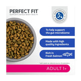 Perfect Fit dry cat food salmon 2.8kg, imported from the UK