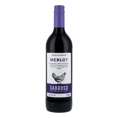 M&S Merlot Red Wine 75cl