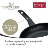 Prestige 9x Tougher Non-Stick Frying Pan 29cm, imported from the UK