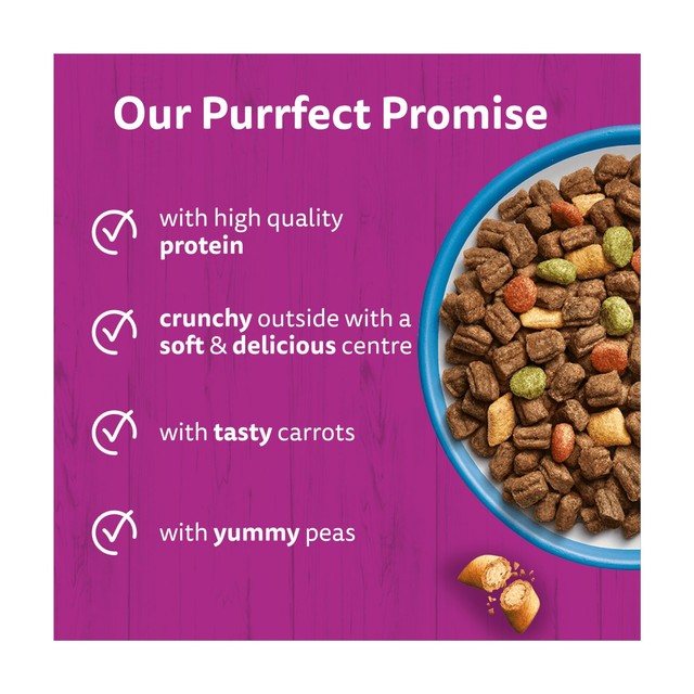 Whiskas dry cat food with tuna 800g (British brand)