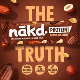 Nakd Protein Peanut Butter Bars 3x45g multipack, imported from the UK