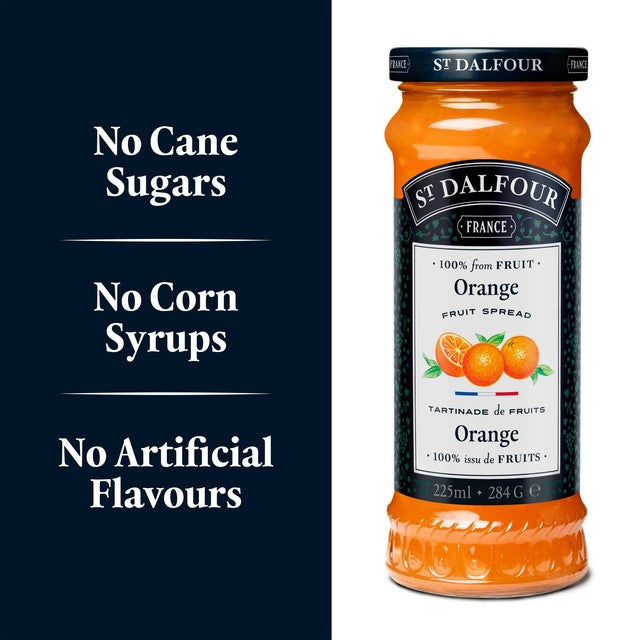 St. Dalfour Orange Marmalade Fruit Spread 284g (British brand)