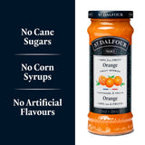 St. Dalfour Orange Marmalade Fruit Spread 284g (British brand)