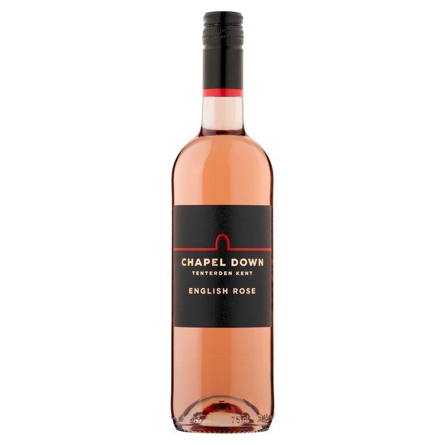 Chapel Down English Rose rosé wine 75cl - British product