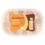 Sainsburys Millionaires Ice Cream Tub 900ml
