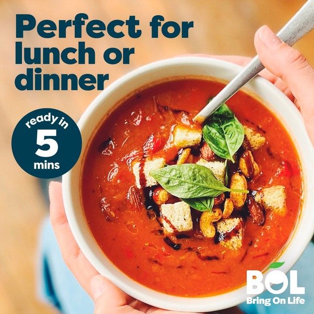 BOL Tomato Red Pepper Lentil Soup 600g - British product
