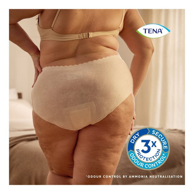 TENA Silhouette incontinence pants cream colour large (British brand)