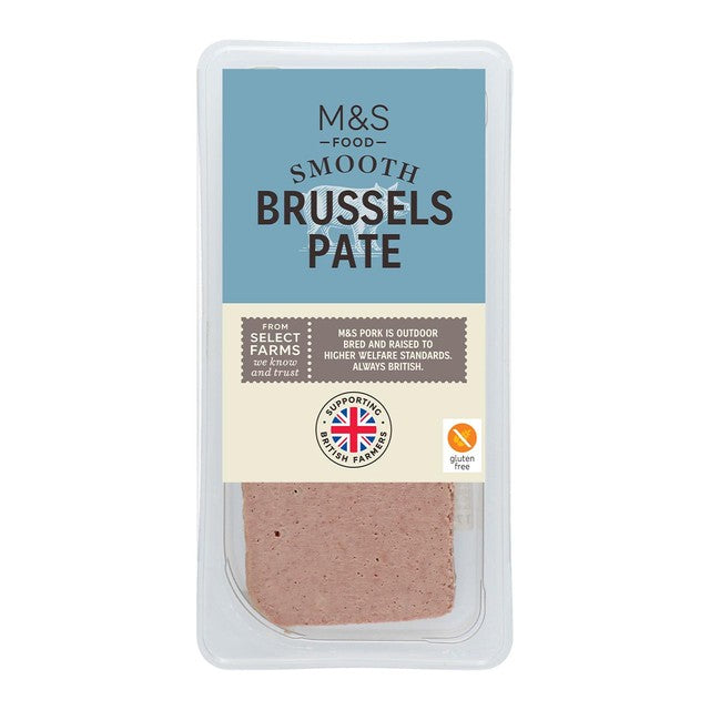 M&S Brussels Pâté Spiced Pork Liver 170g, imported from the UK
