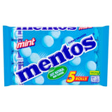 Mentos chewy mint sweets multipack 5 x 38g, imported from the UK