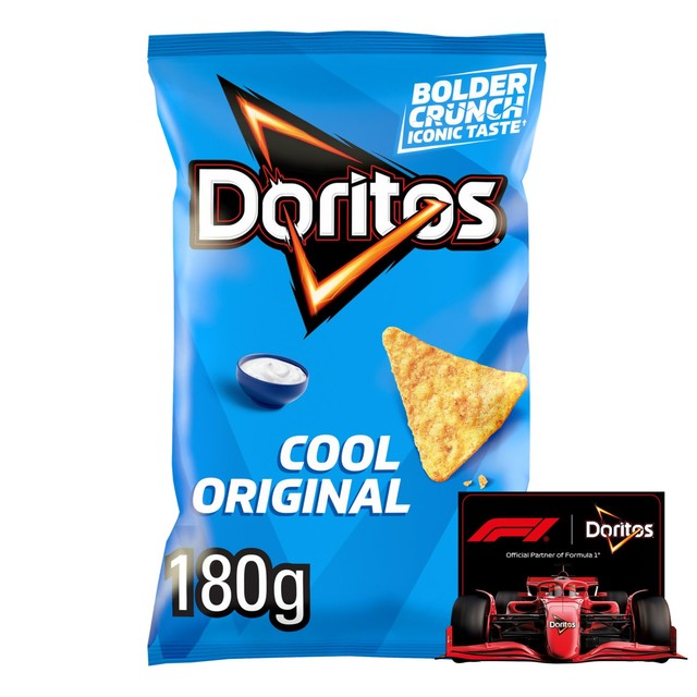 Doritos Cool Original tortilla chips 180g - British product