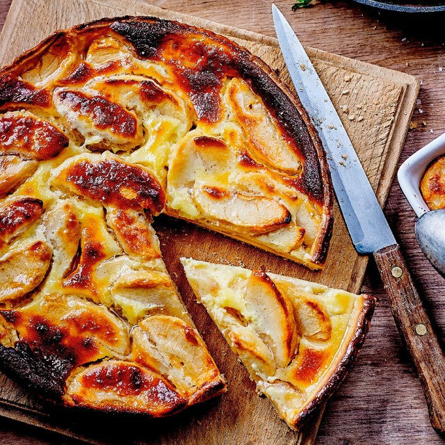 Picard apple tart A La Normande 660g, imported from the UK