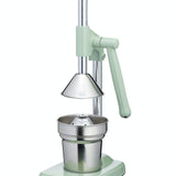 KitchenCraft Living Nostalgia manual juicer in English Sage finish, UK version